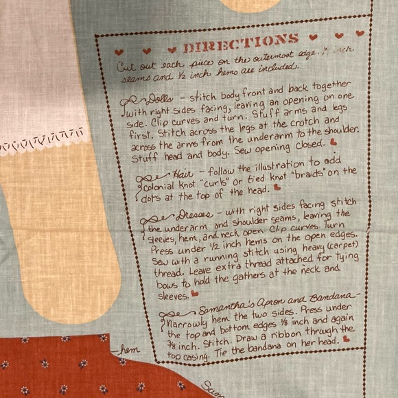 Vintage Sewing Fabric Panel “Samantha and Polly”
Panel measures 35x45 inches - Picture 3 of 4